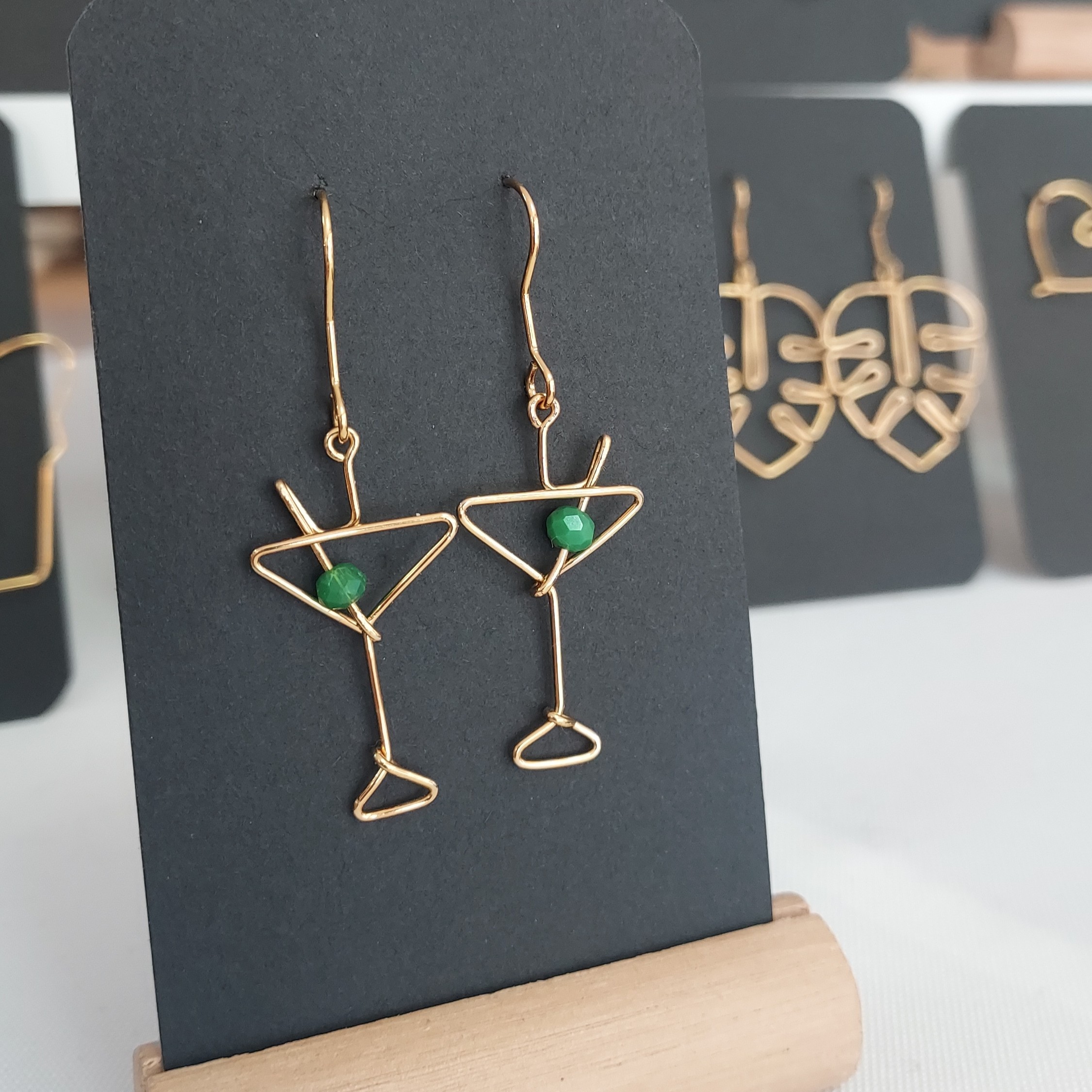 boucles d'oreilles cocktail été apéro